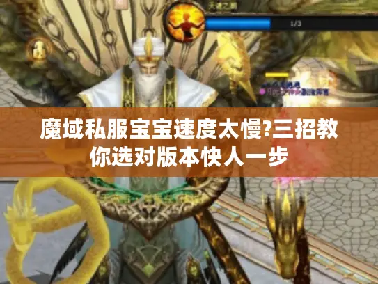 魔域私服宝宝速度太慢?三招教你选对版本快人一步