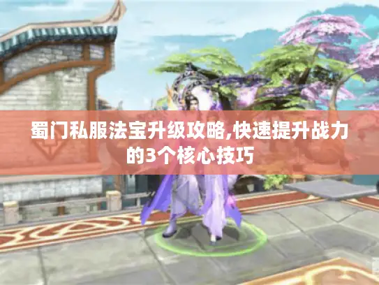 蜀门私服法宝升级攻略,快速提升战力的3个核心技巧