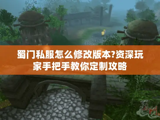 蜀门私服怎么修改版本?资深玩家手把手教你定制攻略