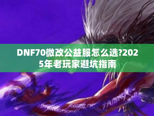 DNF70微改公益服怎么选?2025年老玩家避坑指南