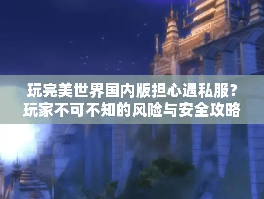 玩完美世界国内版担心遇私服？玩家不可不知的风险与安全攻略