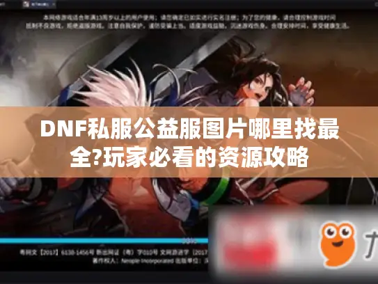 DNF私服公益服图片哪里找最全?玩家必看的资源攻略