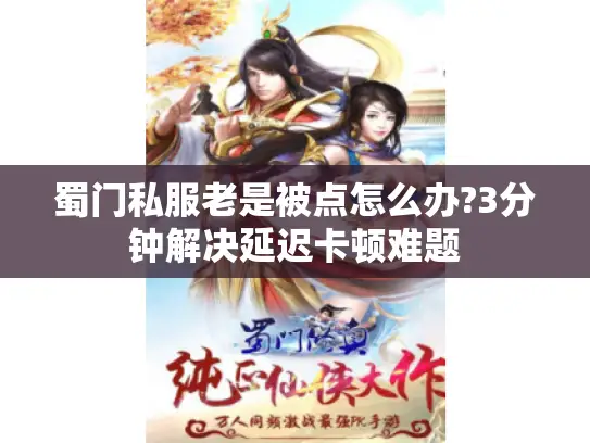 蜀门私服老是被点怎么办?3分钟解决延迟卡顿难题