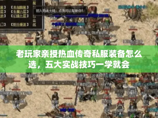 老玩家亲授热血传奇私服装备怎么选，五大实战技巧一学就会