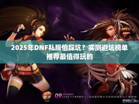 2025年DNF私服怕踩坑？实测避坑榜单推荐最值得玩的