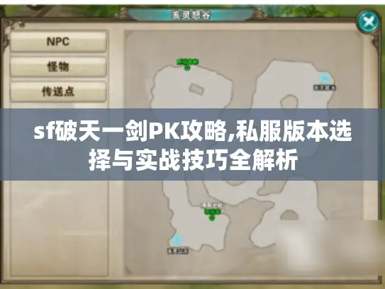 sf破天一剑PK攻略,私服版本选择与实战技巧全解析