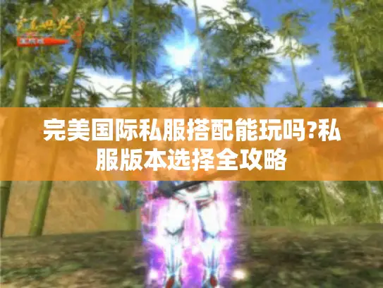 完美国际私服搭配能玩吗?私服版本选择全攻略
