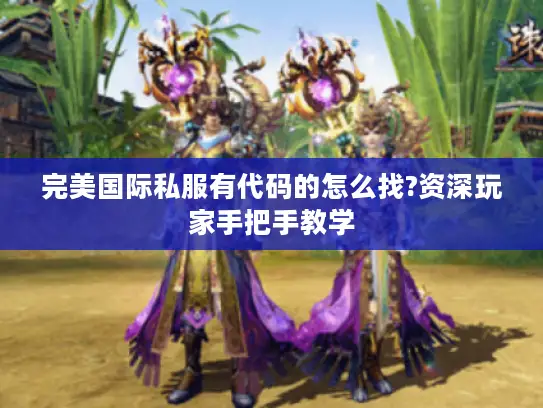 完美国际私服有代码的怎么找?资深玩家手把手教学