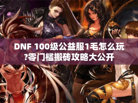 DNF 100级公益服1毛怎么玩?零门槛搬砖攻略大公开