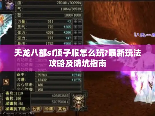 天龙八部sf顶子服怎么玩?最新玩法攻略及防坑指南