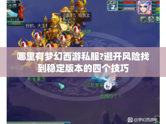 哪里有梦幻西游私服?避开风险找到稳定版本的四个技巧