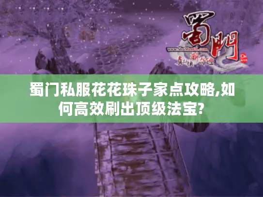 蜀门私服花花珠子家点攻略,如何高效刷出顶级法宝?