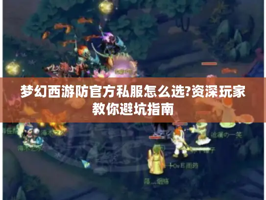 梦幻西游防官方私服怎么选?资深玩家教你避坑指南