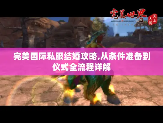 完美国际私服结婚攻略,从条件准备到仪式全流程详解