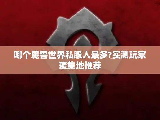 哪个魔兽世界私服人最多?实测玩家聚集地推荐