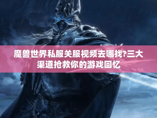 魔兽世界私服关服视频去哪找?三大渠道抢救你的游戏回忆
