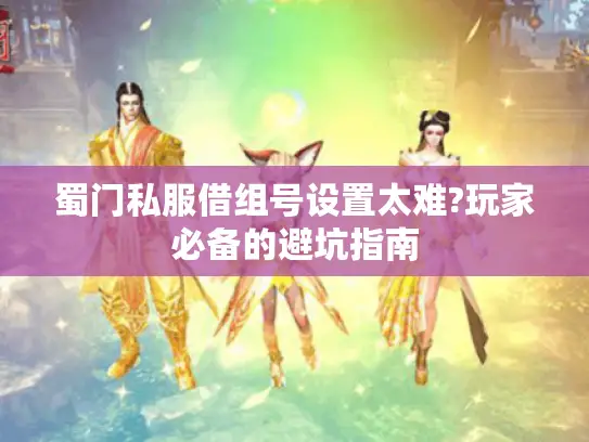 蜀门私服借组号设置太难?玩家必备的避坑指南