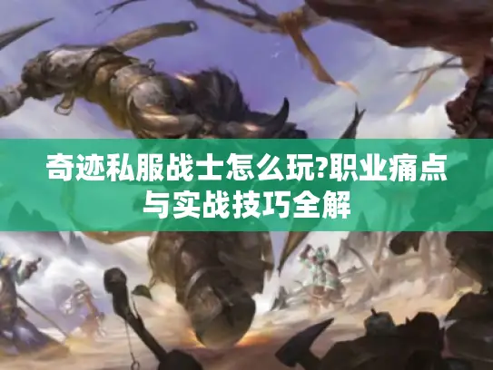 奇迹私服战士怎么玩?职业痛点与实战技巧全解 奇迹私服战士怎么玩?职业痛点与实战技巧全解