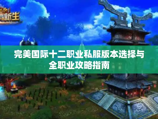 完美国际十二职业私服版本选择与全职业攻略指南