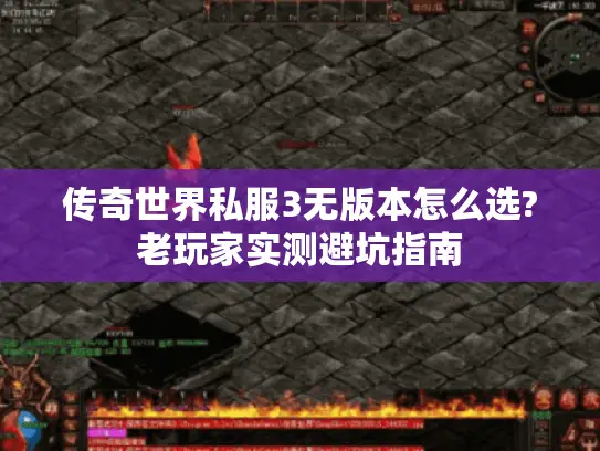 传奇世界私服3无版本怎么选?老玩家实测避坑指南 传奇世界私服3无版本怎么选?老玩家实测避坑指南
