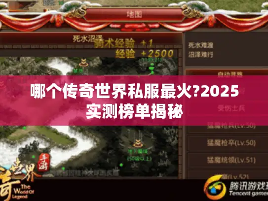 哪个传奇世界私服最火?2025实测榜单揭秘
