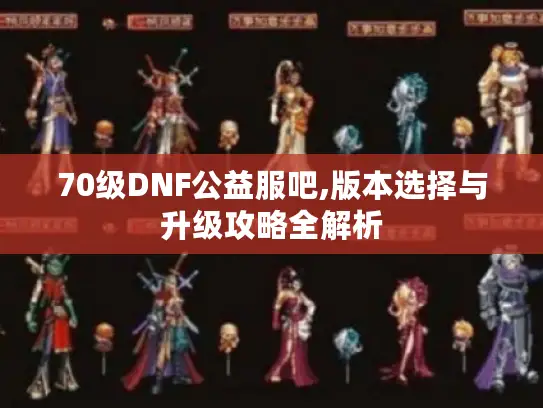 70级DNF公益服吧,版本选择与升级攻略全解析