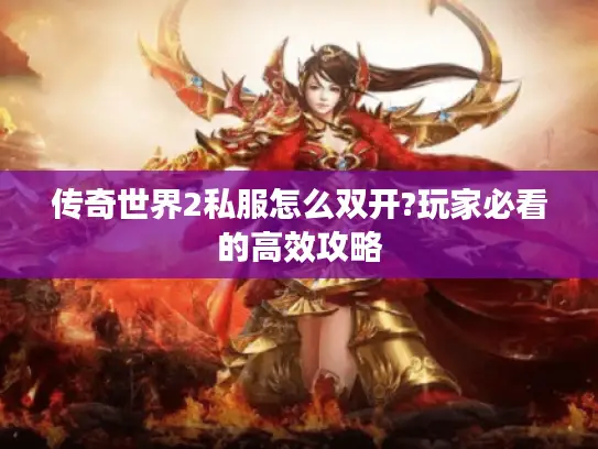 传奇世界2私服怎么双开?玩家必看的高效攻略