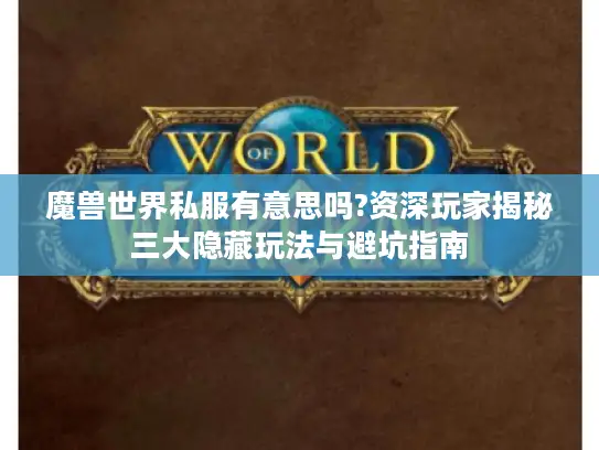 魔兽世界私服有意思吗?资深玩家揭秘三大隐藏玩法与避坑指南