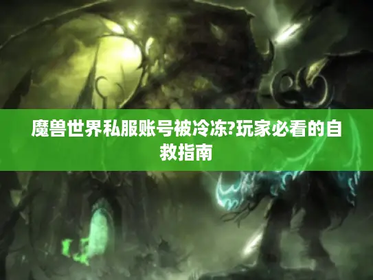 魔兽世界私服账号被冷冻?玩家必看的自救指南