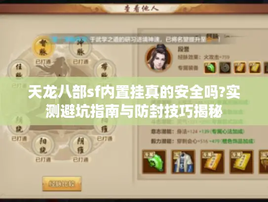 天龙八部sf内置挂真的安全吗?实测避坑指南与防封技巧揭秘