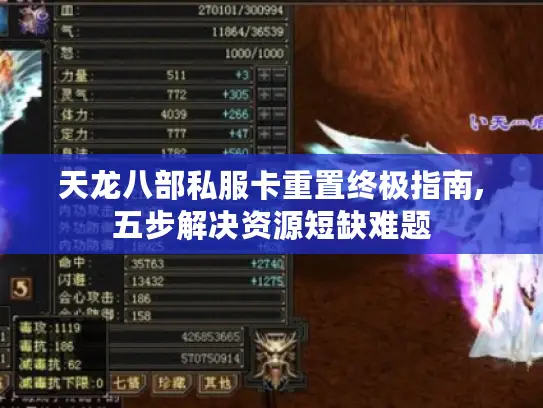 天龙八部私服卡重置终极指南,五步解决资源短缺难题