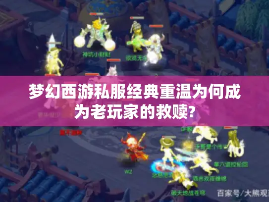 梦幻西游私服经典重温为何成为老玩家的救赎?