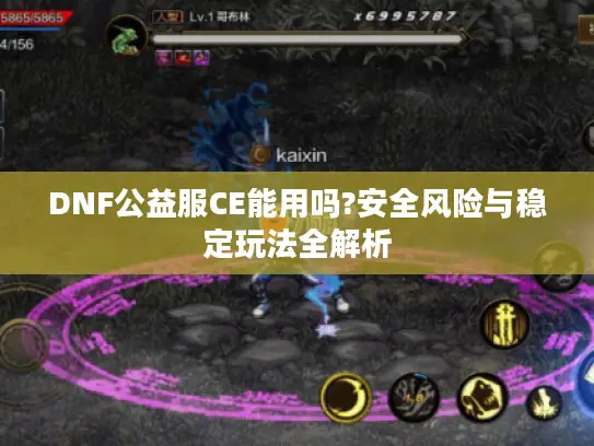 DNF公益服CE能用吗?安全风险与稳定玩法全解析