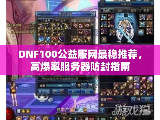 DNF100公益服网最稳推荐,高爆率服务器防封指南 DNF100公益服网最稳推荐,高爆率服务器防封指南