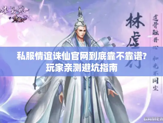 私服情谊诛仙官网到底靠不靠谱?玩家亲测避坑指南