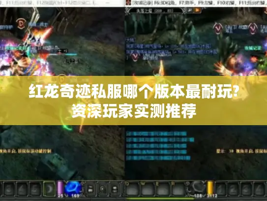 红龙奇迹私服哪个版本最耐玩?资深玩家实测推荐