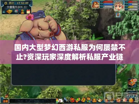 国内大型梦幻西游私服为何屡禁不止?资深玩家深度解析私服产业链