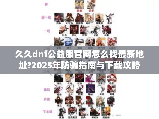 久久dnf公益服官网怎么找最新地址?2025年防骗指南与下载攻略 久久dnf公益服官网怎么找最新地址?2025年防骗指南与下载攻略