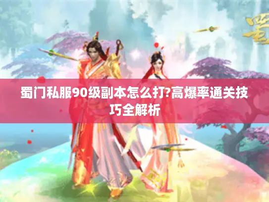 蜀门私服90级副本怎么打?高爆率通关技巧全解析