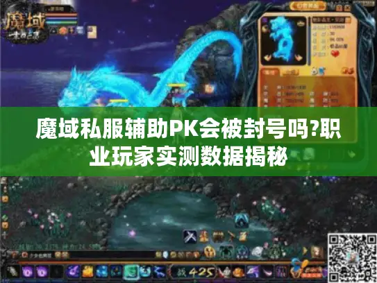 魔域私服辅助PK会被封号吗?职业玩家实测数据揭秘