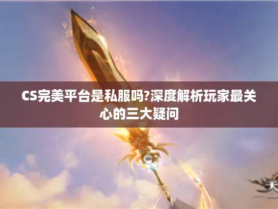 CS完美平台是私服吗?深度解析玩家最关心的三大疑问