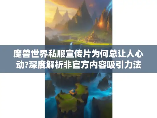 魔兽世界私服宣传片为何总让人心动?深度解析非官方内容吸引力法则