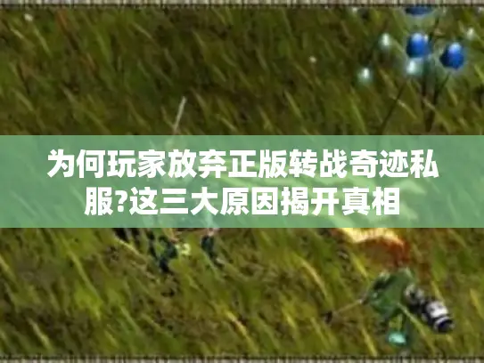 为何玩家放弃正版转战奇迹私服?这三大原因揭开真相