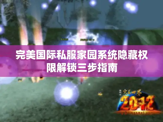 完美国际私服家园系统隐藏权限解锁三步指南 完美国际私服家园系统隐藏权限解锁三步指南