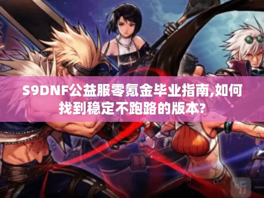S9DNF公益服零氪金毕业指南,如何找到稳定不跑路的版本?