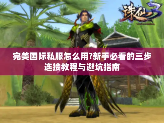 完美国际私服怎么用?新手必看的三步连接教程与避坑指南