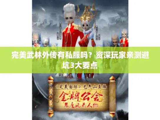 完美武林外传有私服吗？资深玩家亲测避坑3大要点