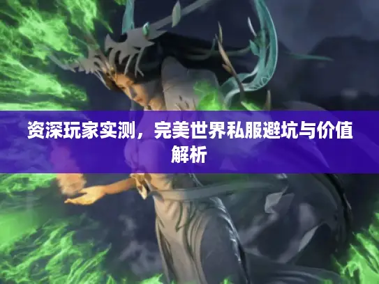 资深玩家实测，完美世界私服避坑与价值解析