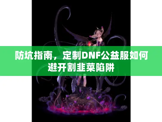 防坑指南，定制DNF公益服如何避开割韭菜陷阱