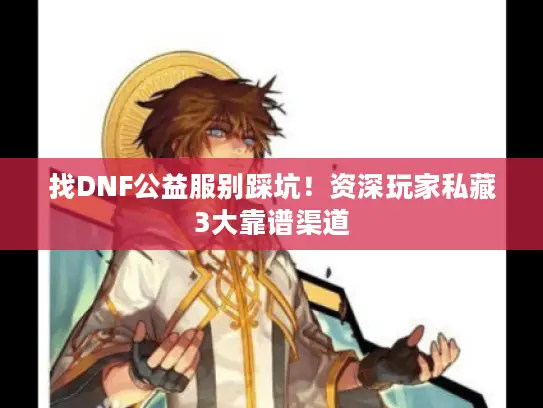 找DNF公益服别踩坑！资深玩家私藏3大靠谱渠道